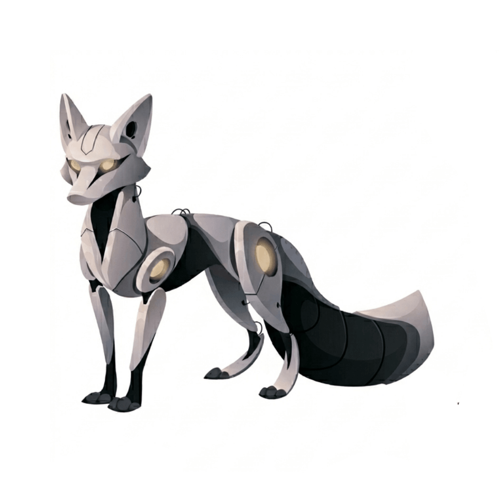 Fuchs-Roboter, Symbol der Strategie Forex Fox